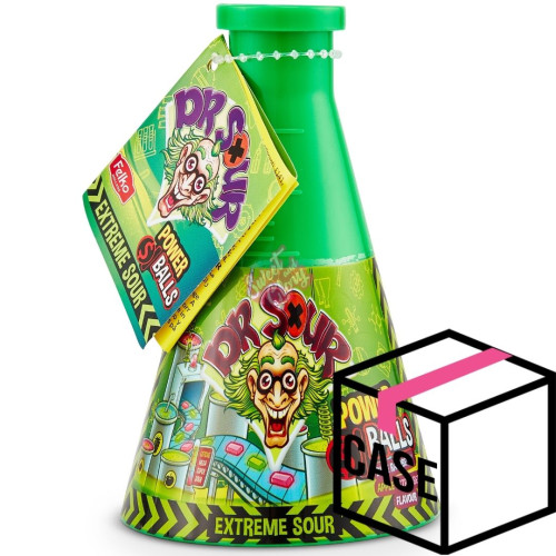 Dr Sour Power Balls Coin Bank 16g - Case