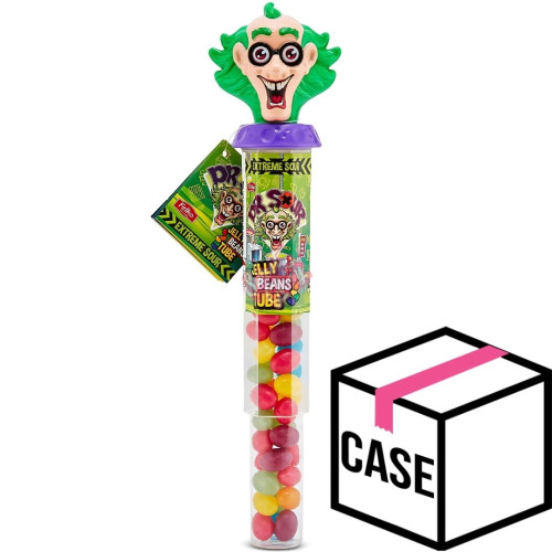 Dr Sour Jelly Beans Tube 45g - Case