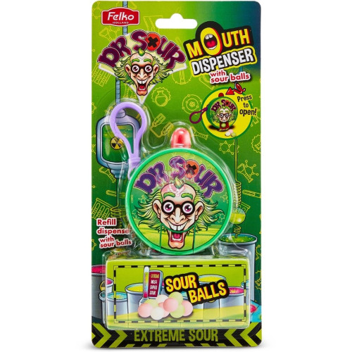 Dr Sour Mouth Dispenser Blister 18g - Inner