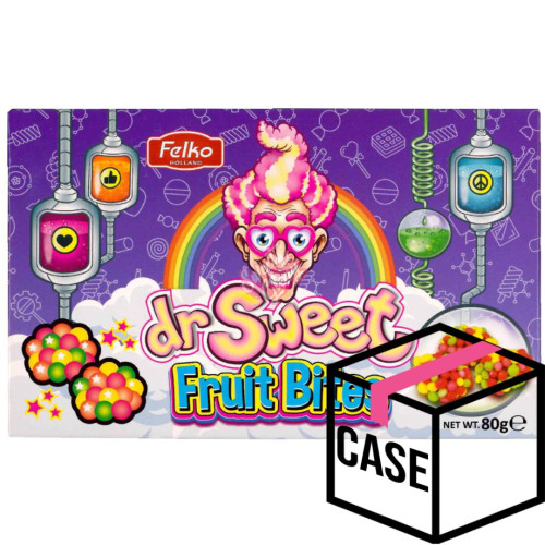 Dr Sweet Fruit Bites Theatre Box 90g - Case