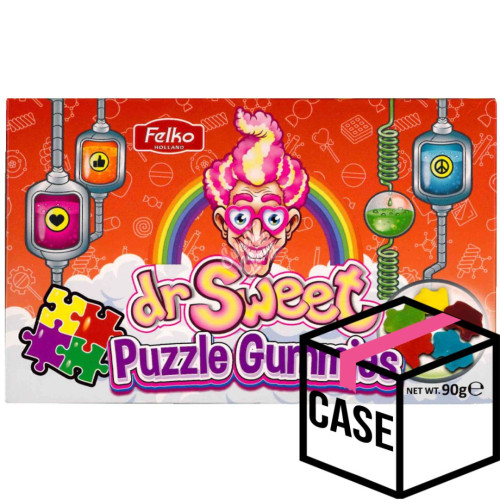 Dr Sweet Puzzle Gummies Theatre Box 90g - Case