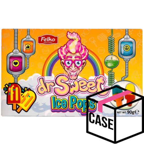 Dr Sweet Ice Pop Gummies Theatre Box 90g - Case