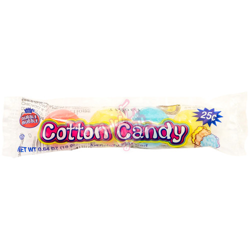 Dubble Bubble Cotton Candy Tube 22g - 36ct