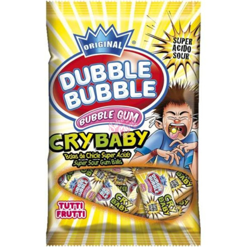 Dubble Bubble Cry Baby Sour 85g - 12ct
