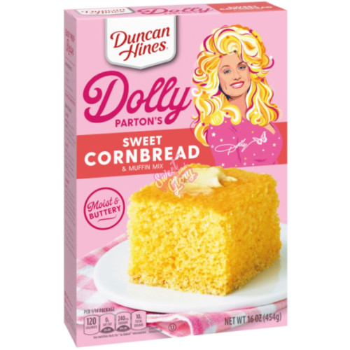 Dolly Parton's Sweet Cornbread 454g - 6ct
