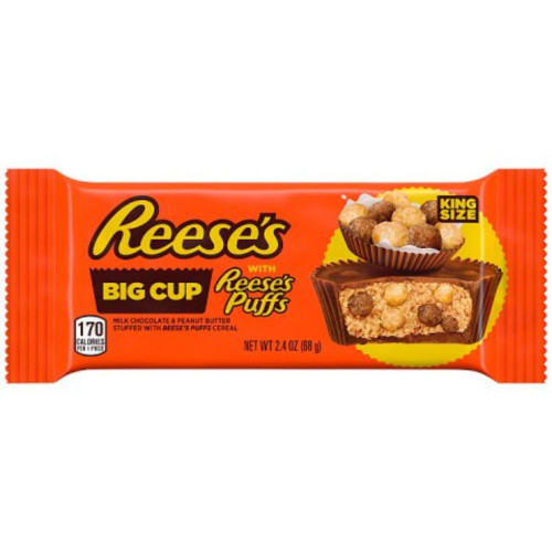 Reese's Big Cup Puffs (UK) 68g - 16ct
