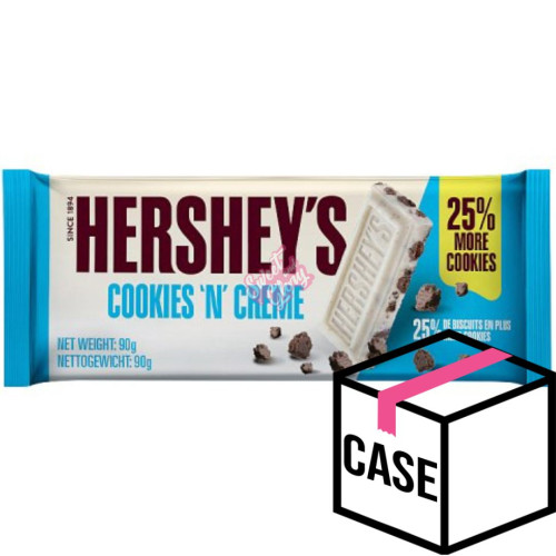 Hershey's Bar Cookies N Creme (UK) 90g - Case