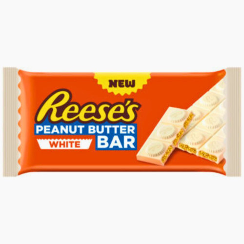 Reeses Peanut Butter Bar White (UK) 90g - 16ct