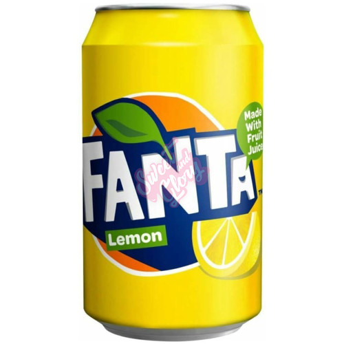 Fanta Lemon Can 330ml - 24ct