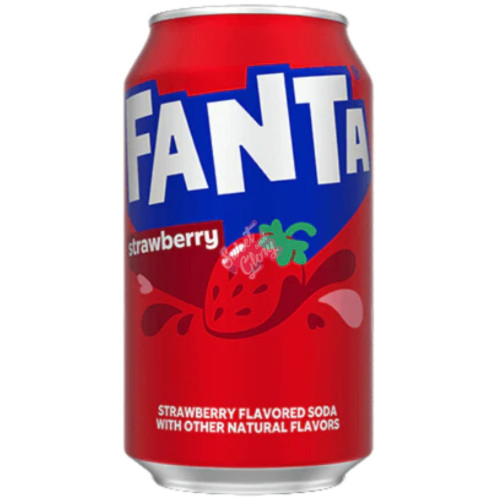 Fanta Strawberry Can 355ml - 12ct