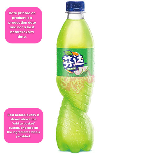 Fanta Apple (China) 500ml - 12ct