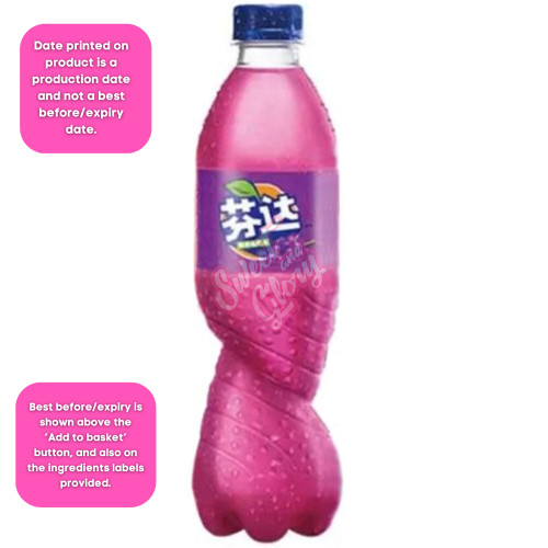 Fanta Grape (China) 500ml - 12ct