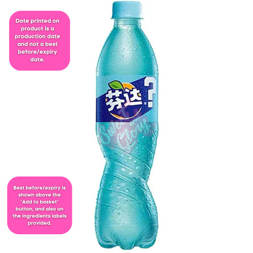 Fanta Jasmine & Peach (China) 500ml - 12ct