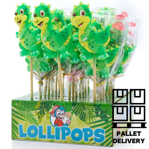 Felko Dino Lollipops 50g - 24ct