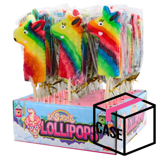 Alpaca Rainbow Pops 65g - Case - THIS IS PALLET DELIVERY ONLY