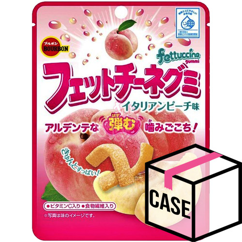 Fettuccine Gummi Italian Peach 50g - Case