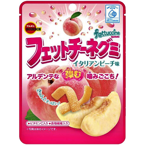 Fettuccine Gummi Italian Peach 50g - 10ct