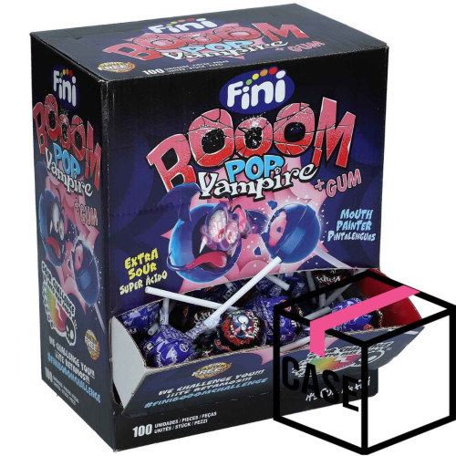 Fini Vampire Boom Pop and Gum 16g 100 pcs - Case