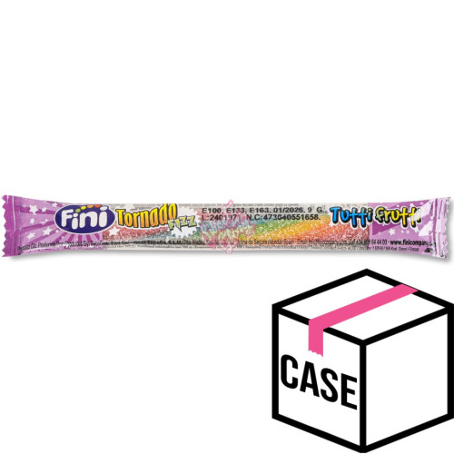 Fini Tornado Fizz Tutti Frutti 9g - Case