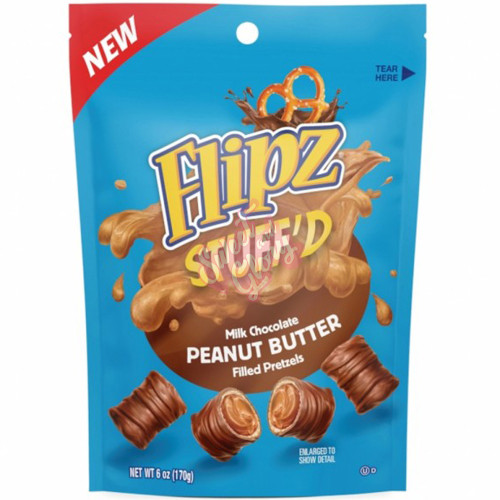 Flipz Stuff'd Peanut Butter 170g - 6ct