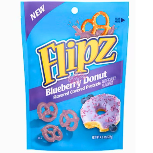 Flipz Blueberry Donut 122g - 6ct