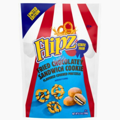 Flipz State Fair Fried Chocolatey Sandwich Cookie 184g - 8ct