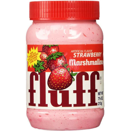 Marshmallow Strawberry Fluff 212g - 12ct