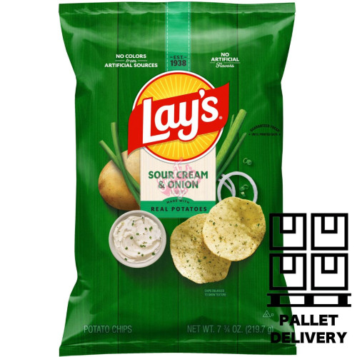 Lays Sour Cream & Onion 42.5g - 64ct