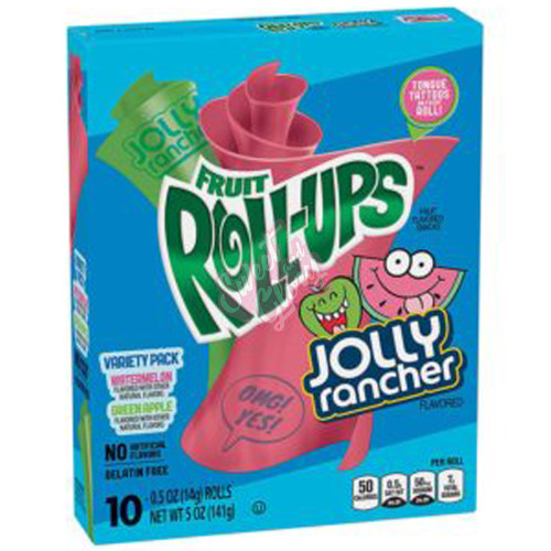 Fruit Roll-Ups Jolly Rancher 141g - 10ct