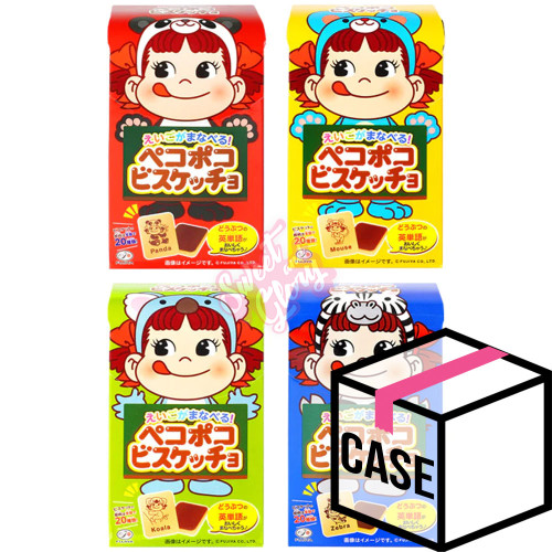 Fujiya Peco Peco Biscucho (Japan) 42g - Case