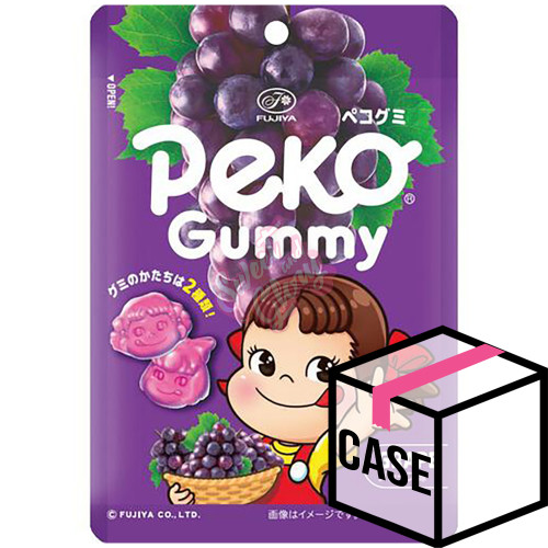 Fujiya Peko Gummy Grape Candy (Japan) 50g - Case