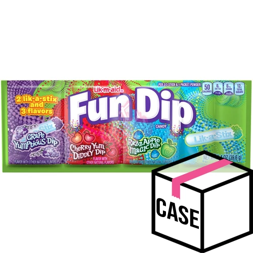 Lik-M-Aid Fun Dip 39g - Case