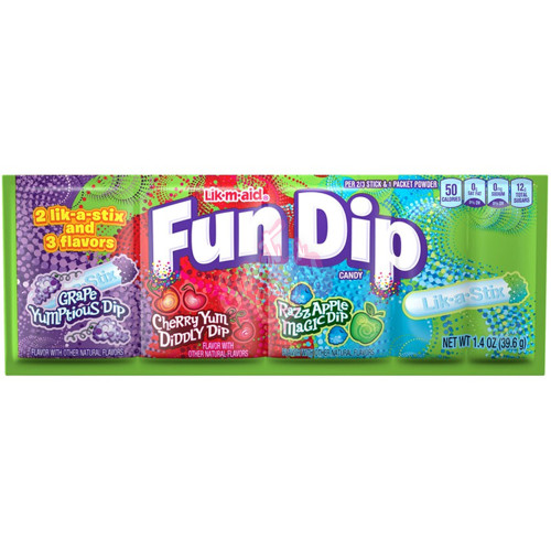 Lik-M-Aid Fun Dip 39g - 24ct