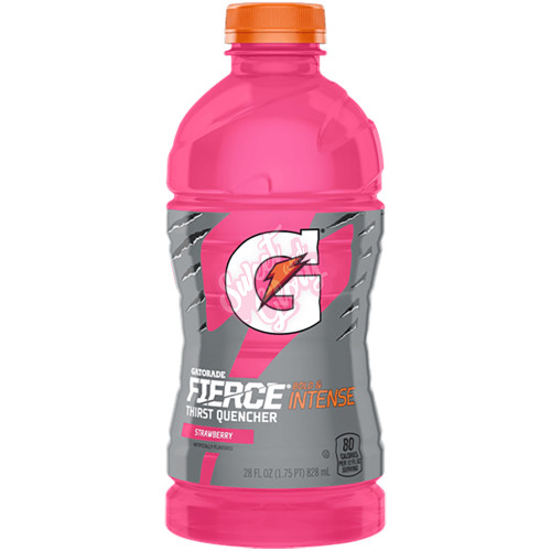 Gatorade Fierce Strawberry 828ml - 15ct
