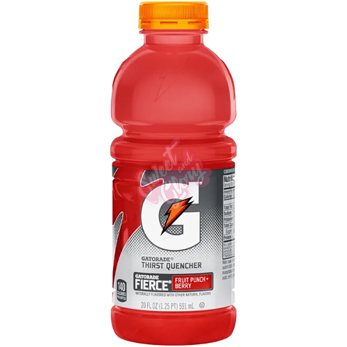 Gatorade Fierce Fruit Punch Berry 591ml - 24ct