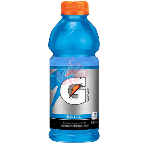 Sweet & Glory Gatorade Cool Blue 591ml (CAN) Case