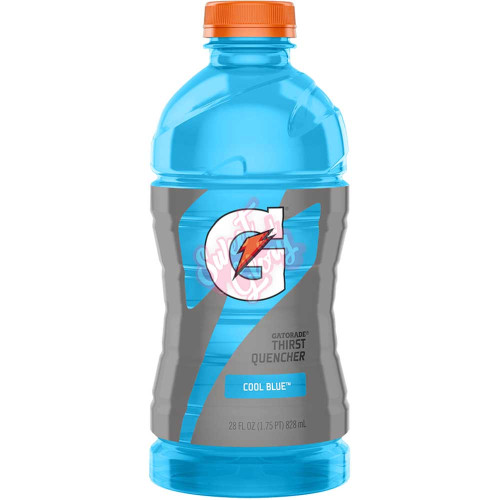 Gatorade Cool Blue 828ml - 15ct