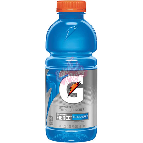 Gatorade Fierce Blue Cherry 591ml - 24ct