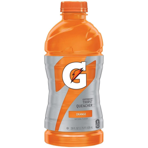 Gatorade Orange 828ml - 15ct