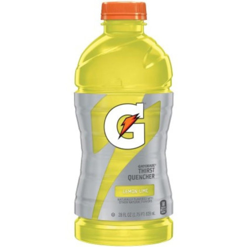 Gatorade Lemon Lime 828ml - 15ct