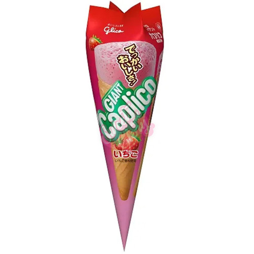 Glico Giant Caplico Strawberry (Japan) 34g - 10ct