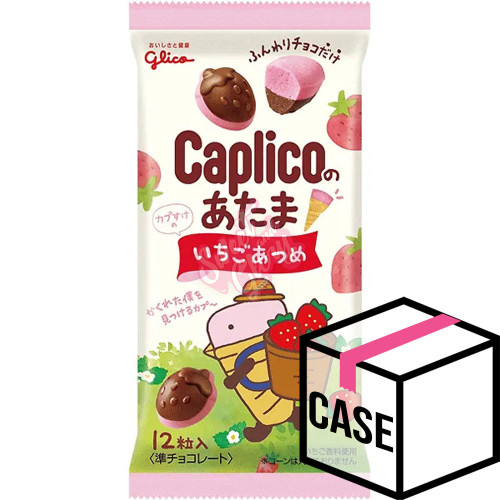 Glico Caplico Top Strawberry (Japan) 30g - Case