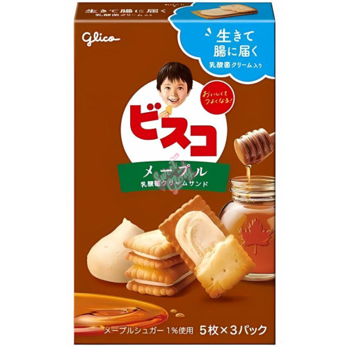 Glico Bisco Maple (Japan) 81g - 10ct