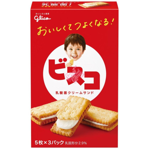 Glico Bisco Cream (Japan) 81g - 10ct