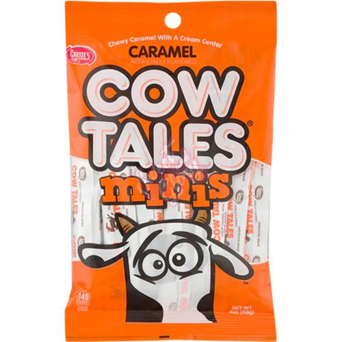 Goetze's Caramel Mini Cow Tales Peg Bag 113g - 12ct
