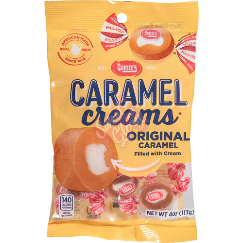 Goetze's Caramel Creams Peg Bag 113g - 12ct