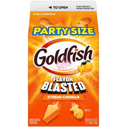 Pepperidge Farm Goldfish Blasted Xtreme Cheddar Party Size (CAN) 750g - 6ct