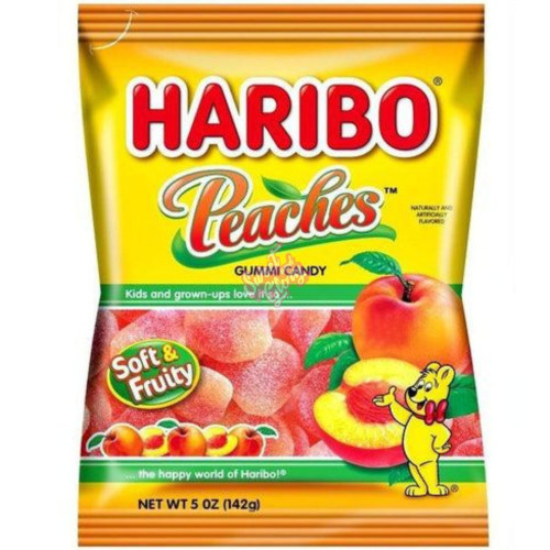 Haribo Peaches 141g - 12ct