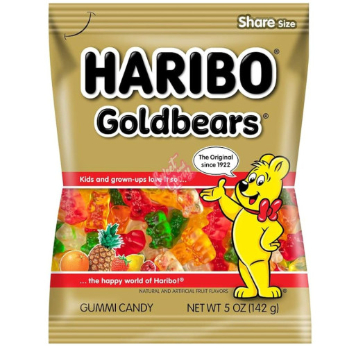 Haribo Gold Bears 141g - 12ct
