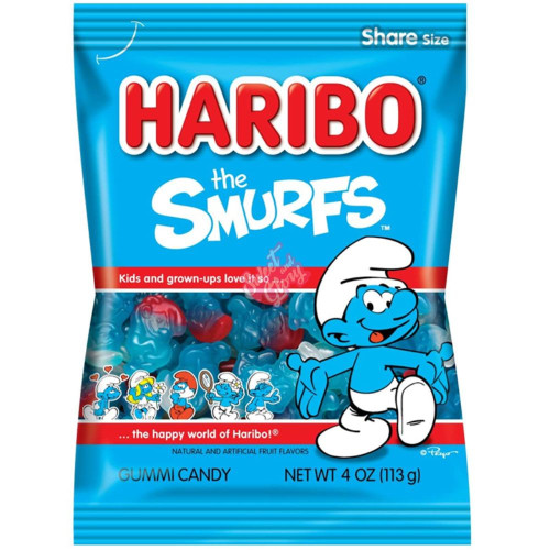 Haribo The Smurfs 113g - 12ct